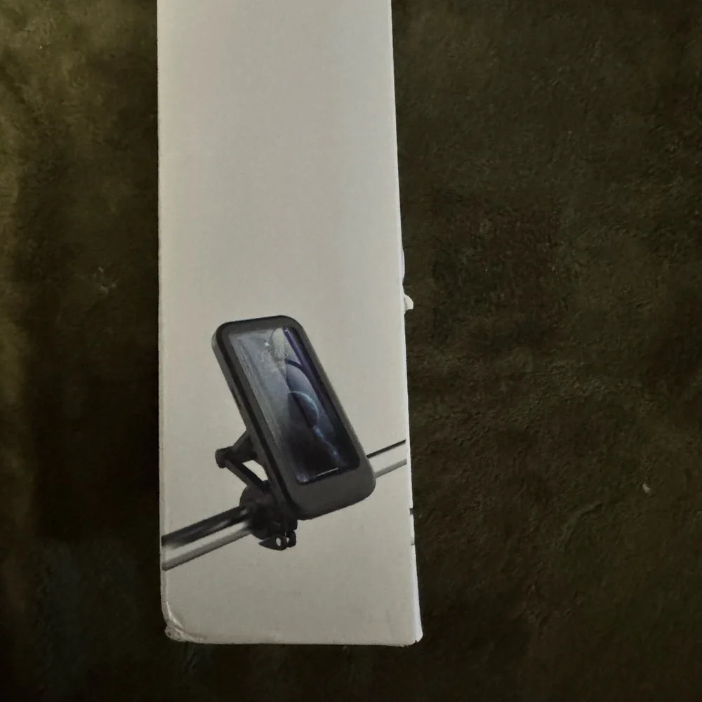 Adjustable Black Phone Mount for Bicycles